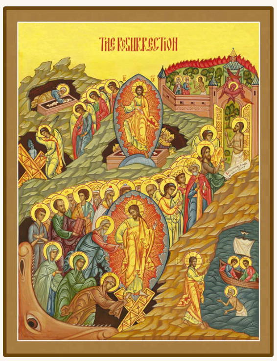 PASCHA - The Resurrection of Christ 6" x 4.75"