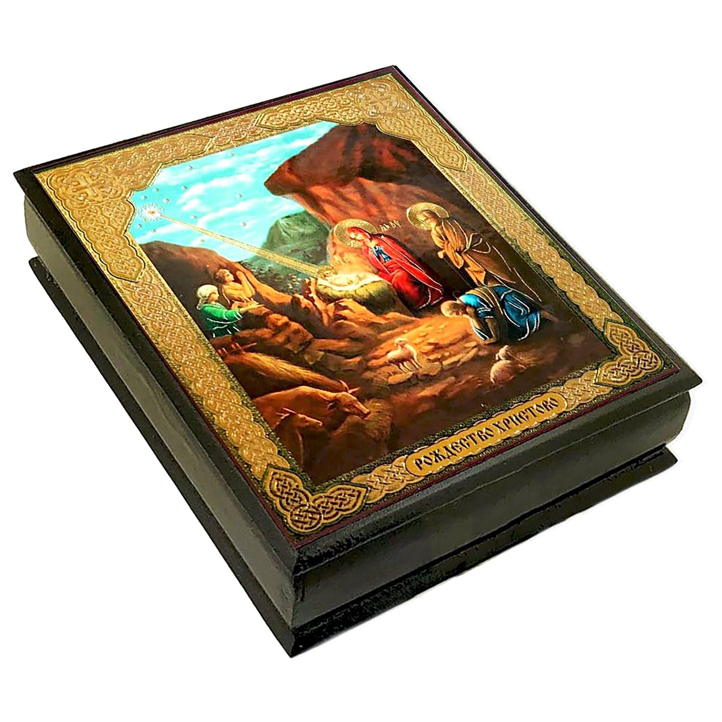 Lacquer Box: Nativity of Christ the Savior