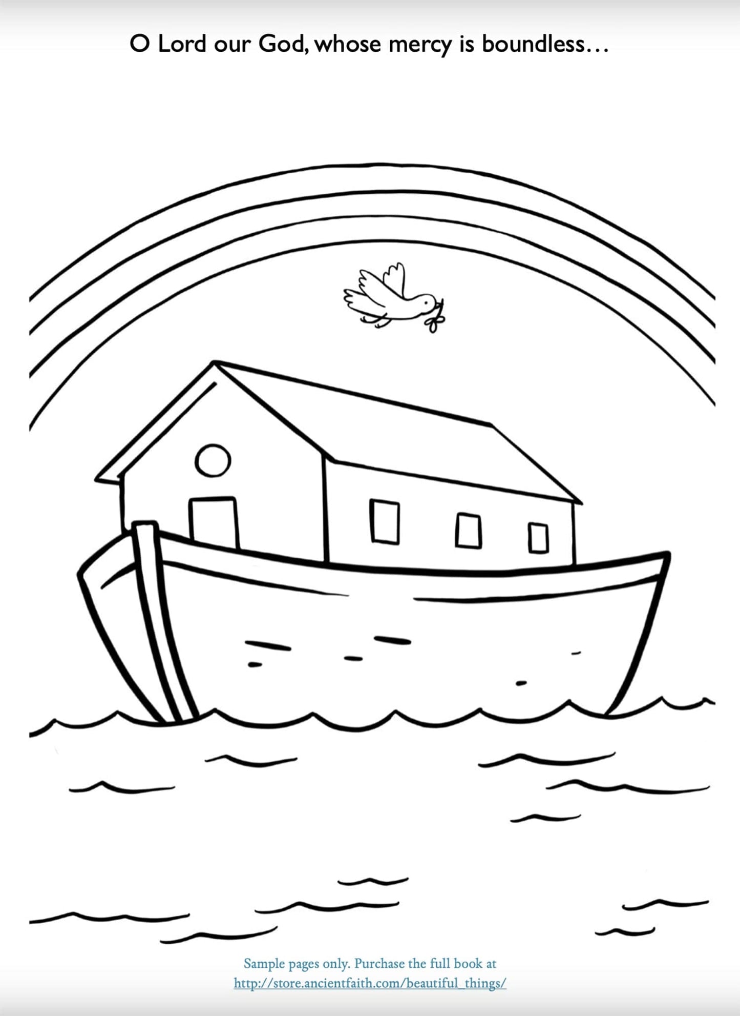 Beautiful Things: An Orthodox Coloring Book for Children