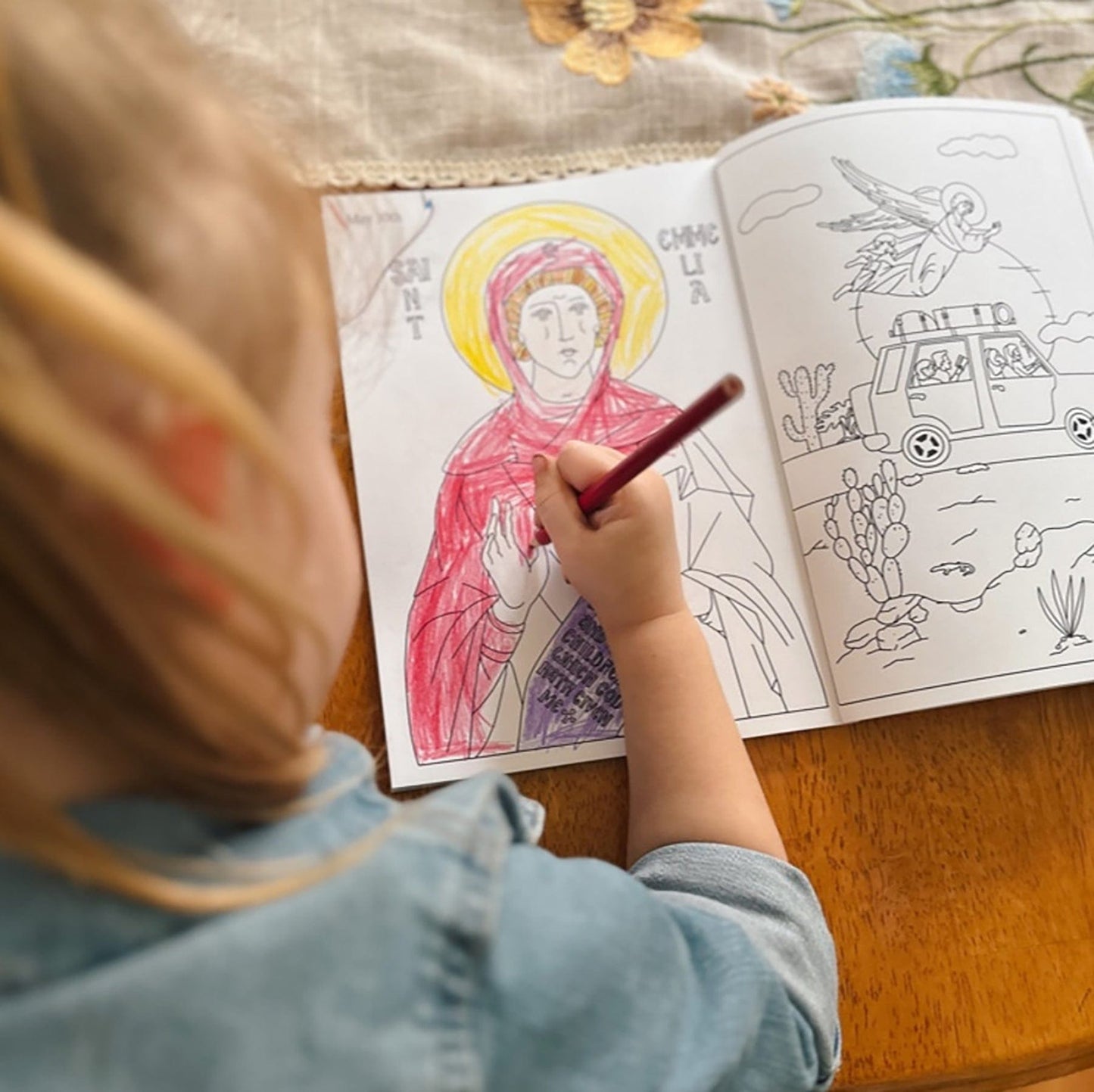 Beautiful Days: An Orthodox Coloring Book for Children