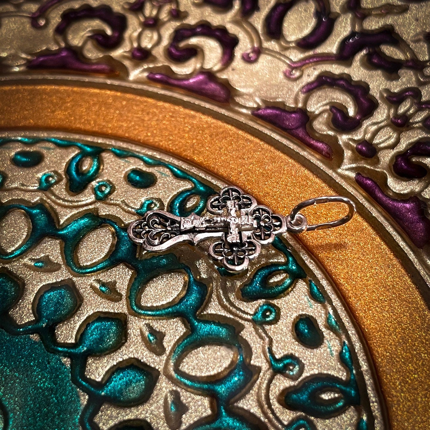 Silver Cross Pendant No. 24802