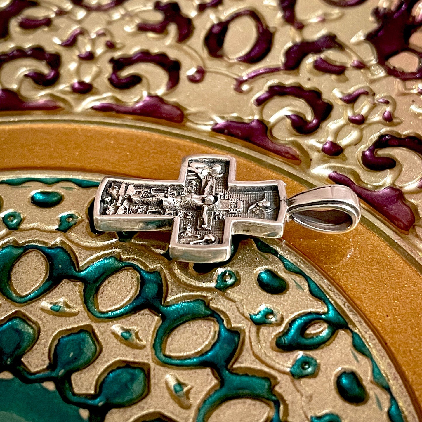 Silver Cross Pendant No. 24834