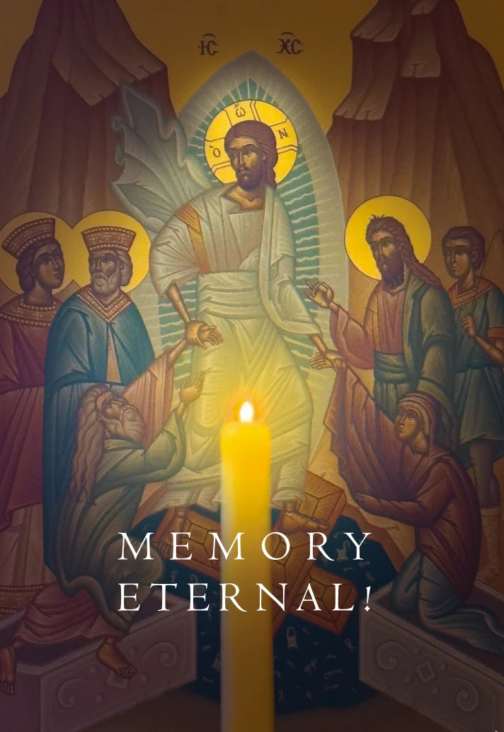 Greeting Card: Memory Eternal