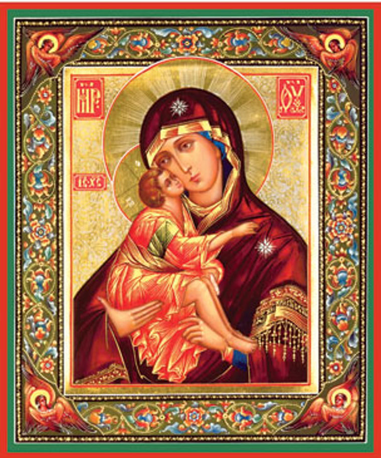 Icon of the Precious Diadem  (Canvas Print, 5.25" x 6 ")