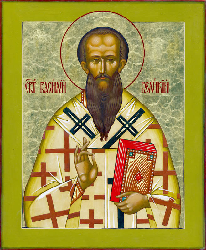 St Basil the Great - Classic Print (6"x 5")