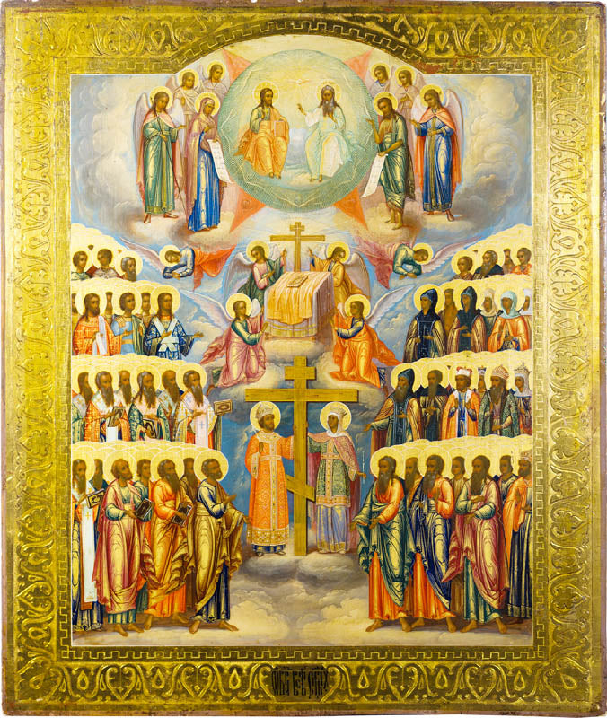 All Saints Icon 9" x 7.5"