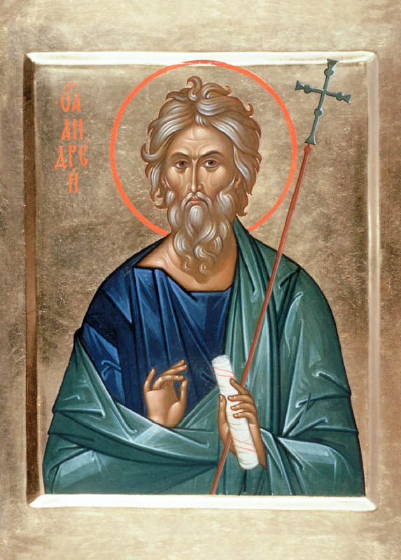 Holy Apostle Andrew (Canvas Print, 6 in)