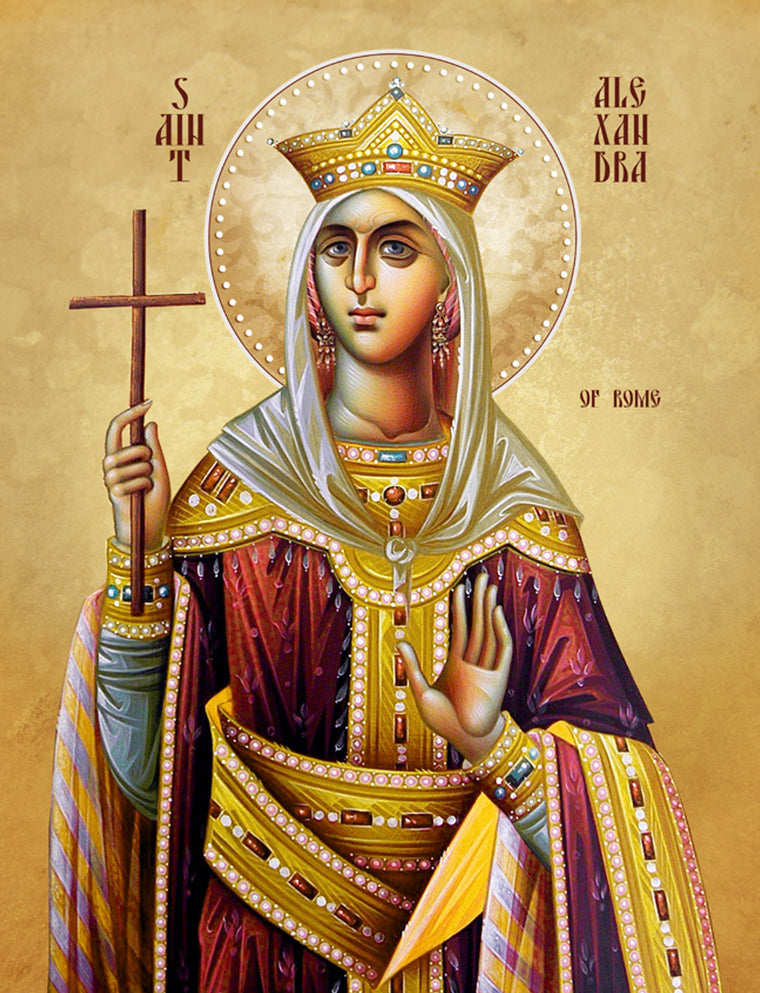 Icon of St. Alexandra of Rome