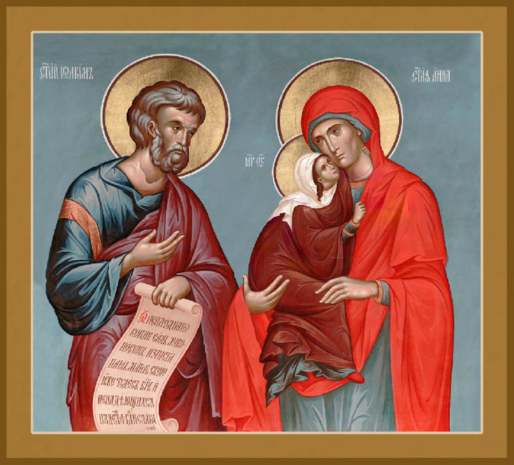 Sts Joachim and Anna 9"x8"