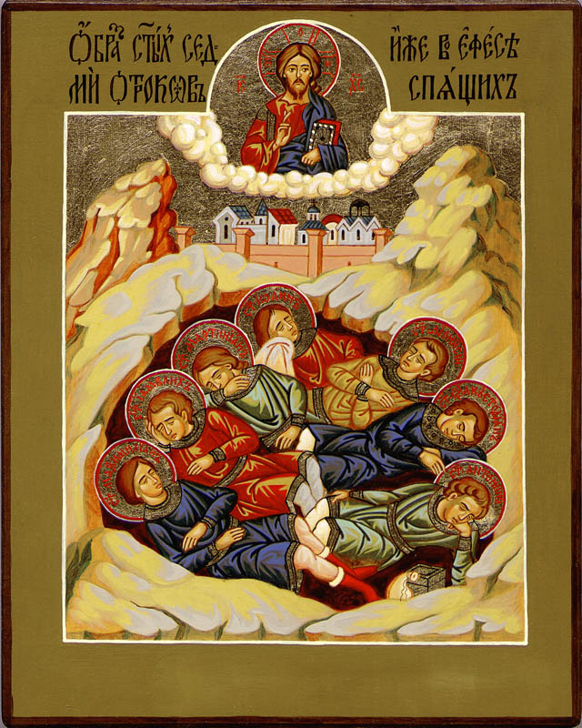 The Seven Holy Sleepers of Ephesus (Classic Print, 6"x 4 3/4")