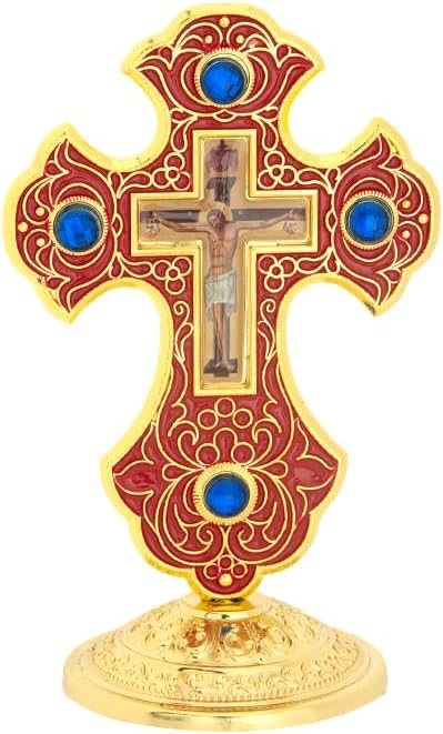 Metal Standing Cross