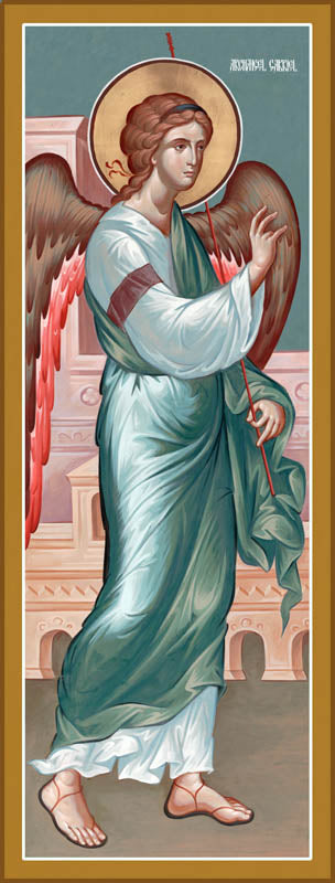 Annunciation, Archangel Gabriel (Canvas Print, 9 in)