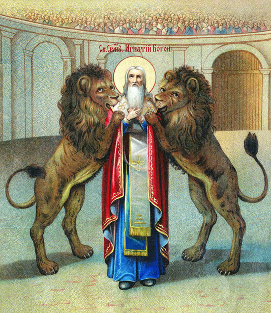 St Ignatius of Antioch - 6" x 5"