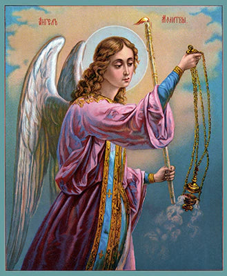 Angel Praying Icon