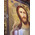 Christ The Teacher - Gold Foil Wooden Icon 7.5x6 inch, Wall Hanging & Standing