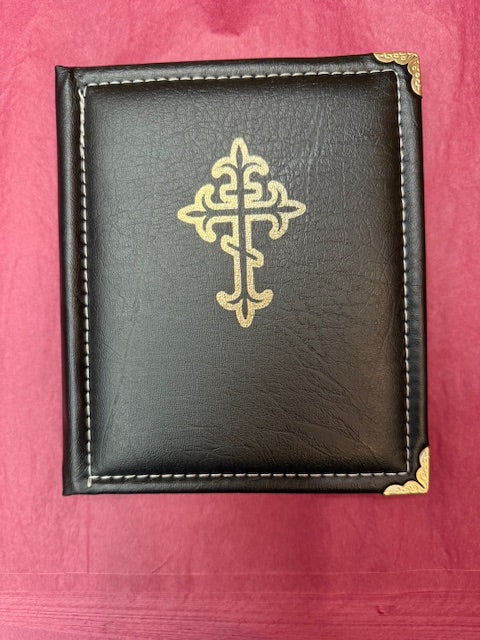 Pair of Wedding Icons in Standing Leather Frames