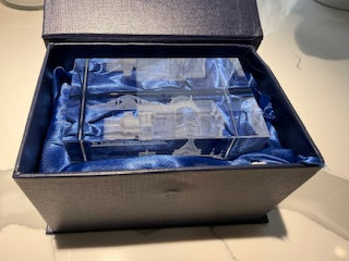 Paperweight - Laser-etched 3D crystal keepsake of the St. Alexander Nevsky Cathedral