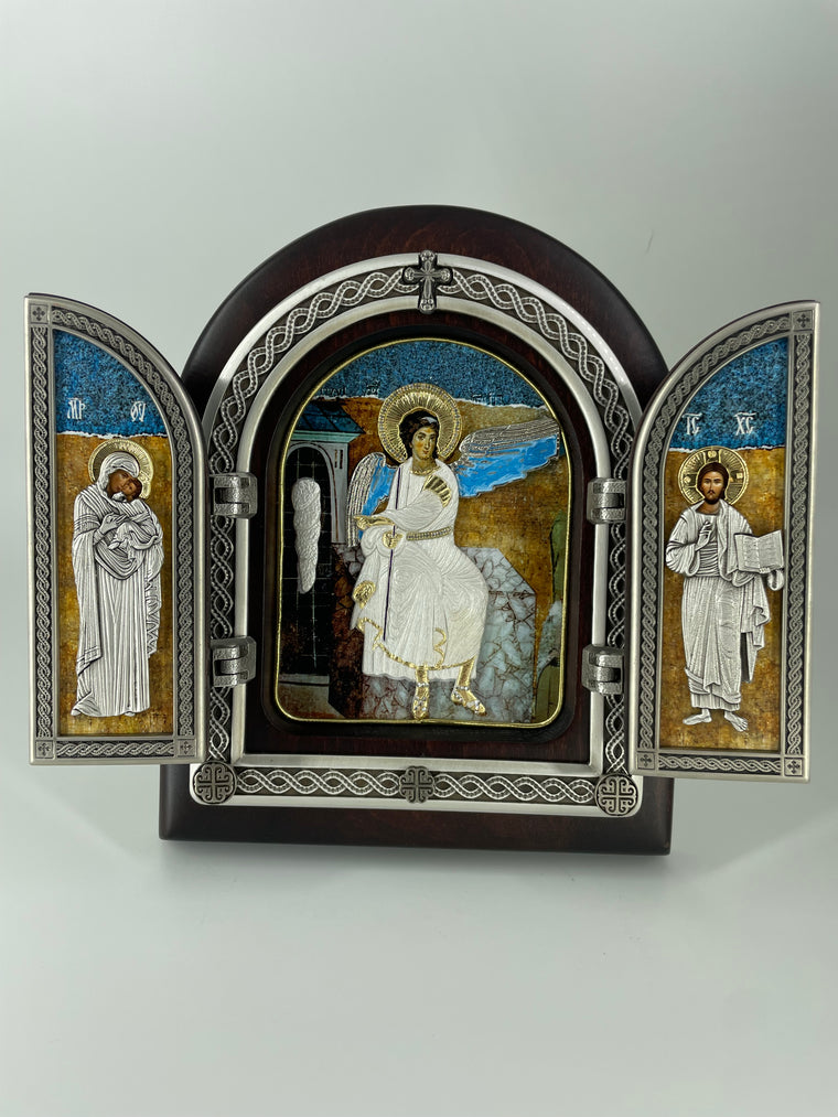 Exclusive High Quality Handmade White Angel  9 x 7 in