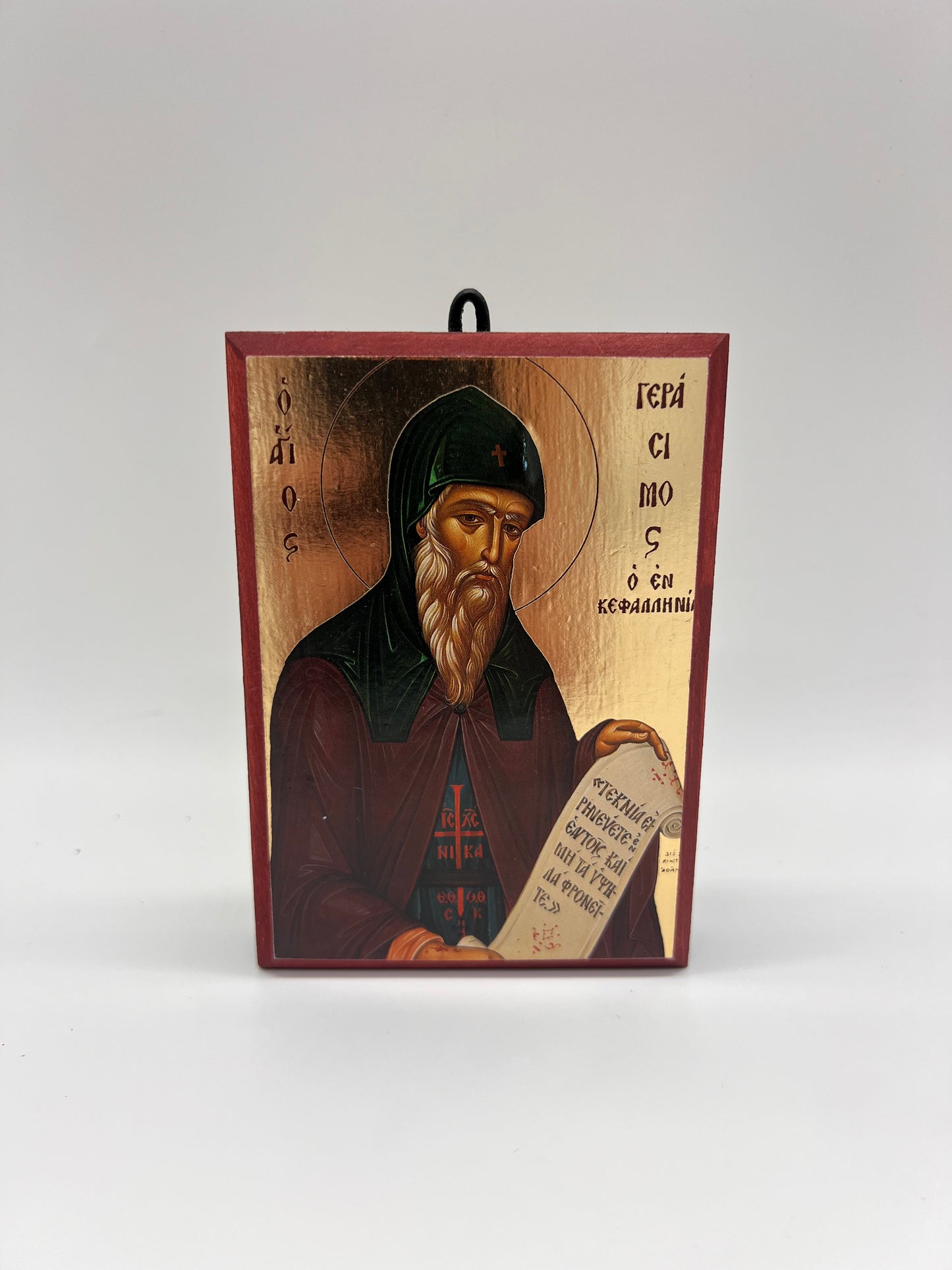 St. Anthony the Great Gilded Icon