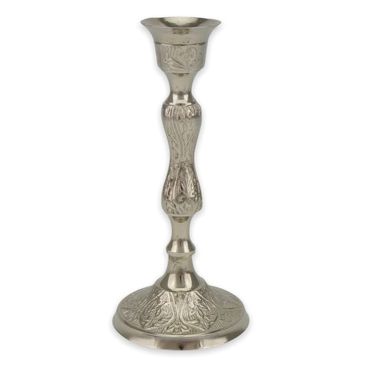 Ornate Brass Taper Candle Holder