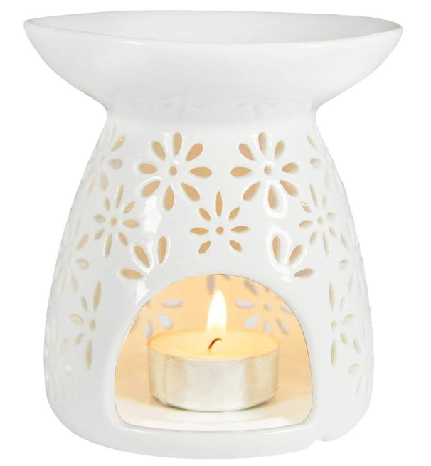 Ceramic Tea Light Holder & Wax Warmer