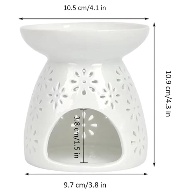 Ceramic Tea Light Holder & Wax Warmer