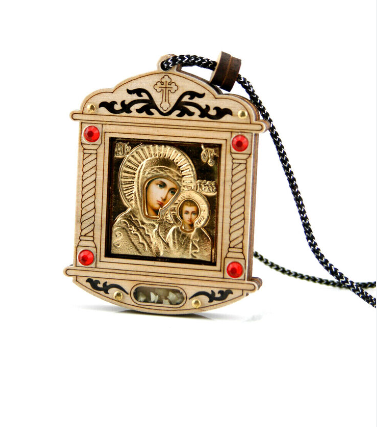 Icon Ornament - Car Icon: Mother of God