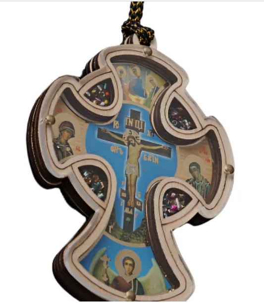 Car Icon - Hanging Cross