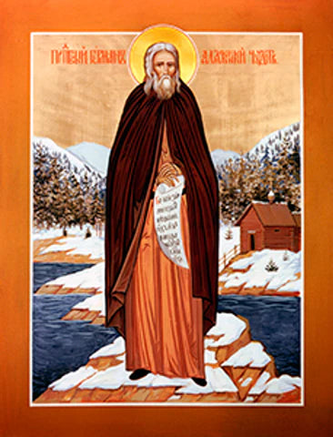 St. Herman of Alaska Icon 4 x 5 inches