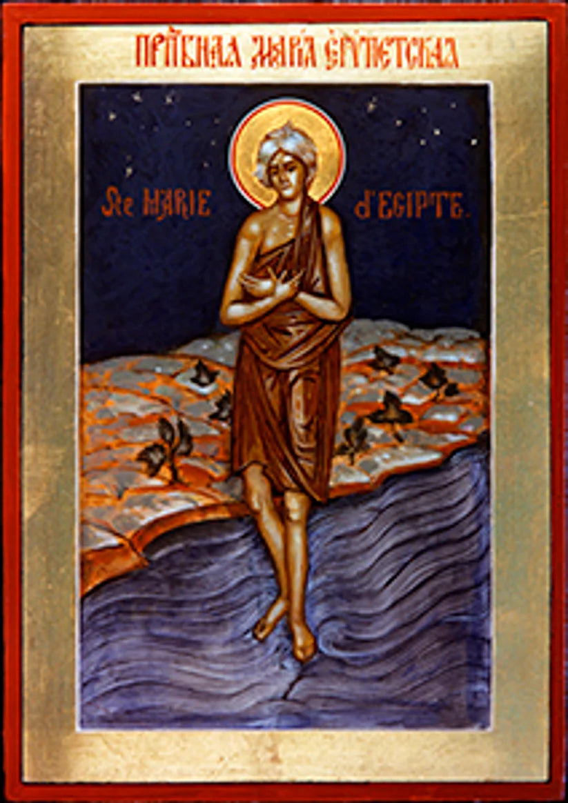St. Mary of Egypt 3" x 5"