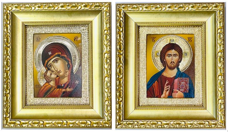 Exclusive High Quality Handmade Large Wedding Icons