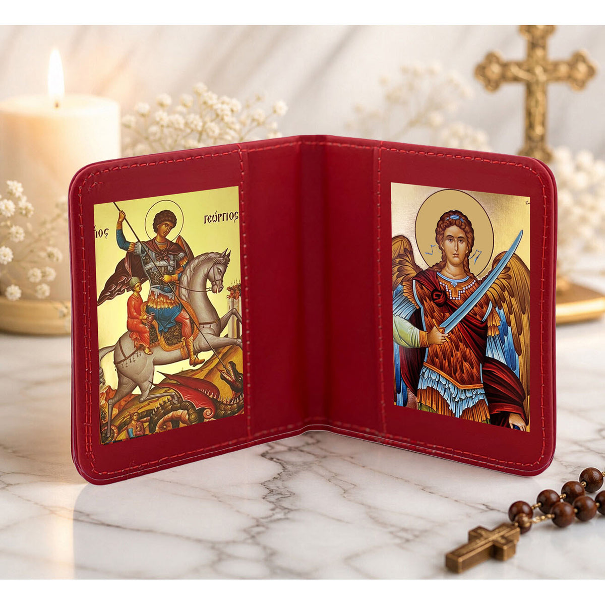 Traveling Icon Diptych