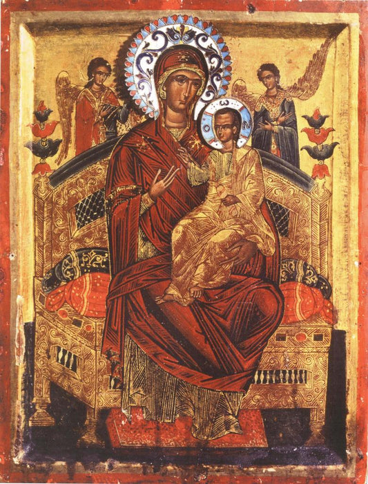 Mother of God "Queen of All" Icon 7" x 5.5"