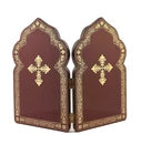 Miniature Orthodox Icon Diptych Mother of God and Christ The Teacher Religious