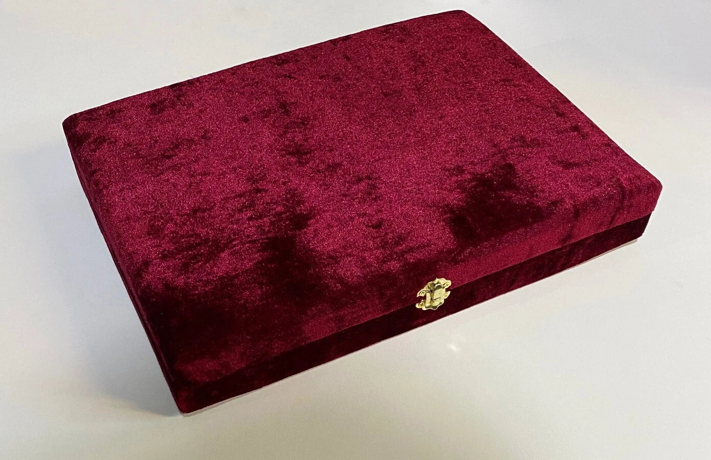 Wedding Icons Diptych in Red Velvet Case - Large