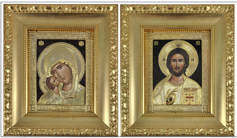 Exclusive High Quality Handmade Large Wedding Icons