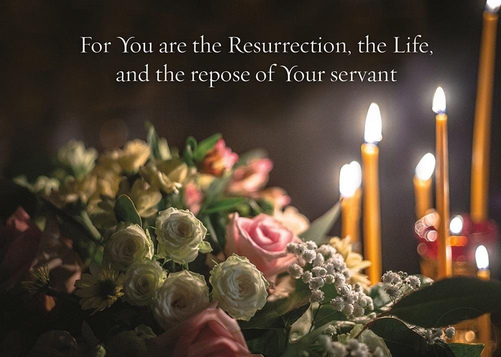 Greeting Card: Memory Eternal