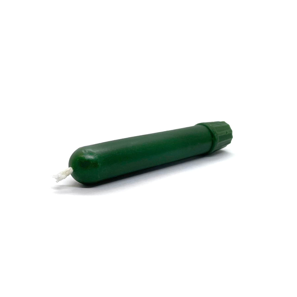 Thick Feast Day Candle: Green (5 in)