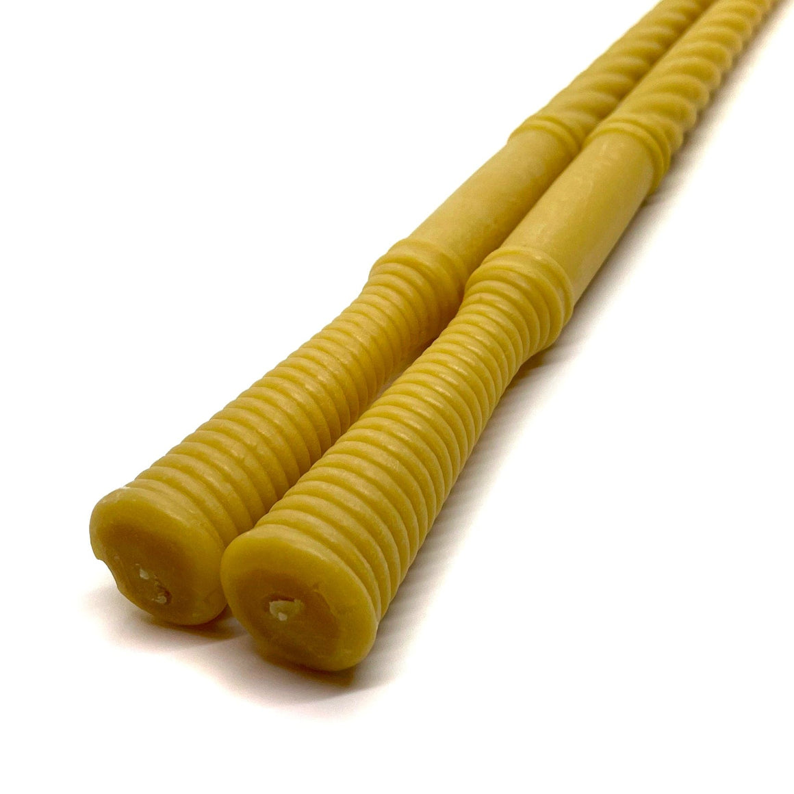 Pair of Pure Beeswax Wedding - Baptism Candles