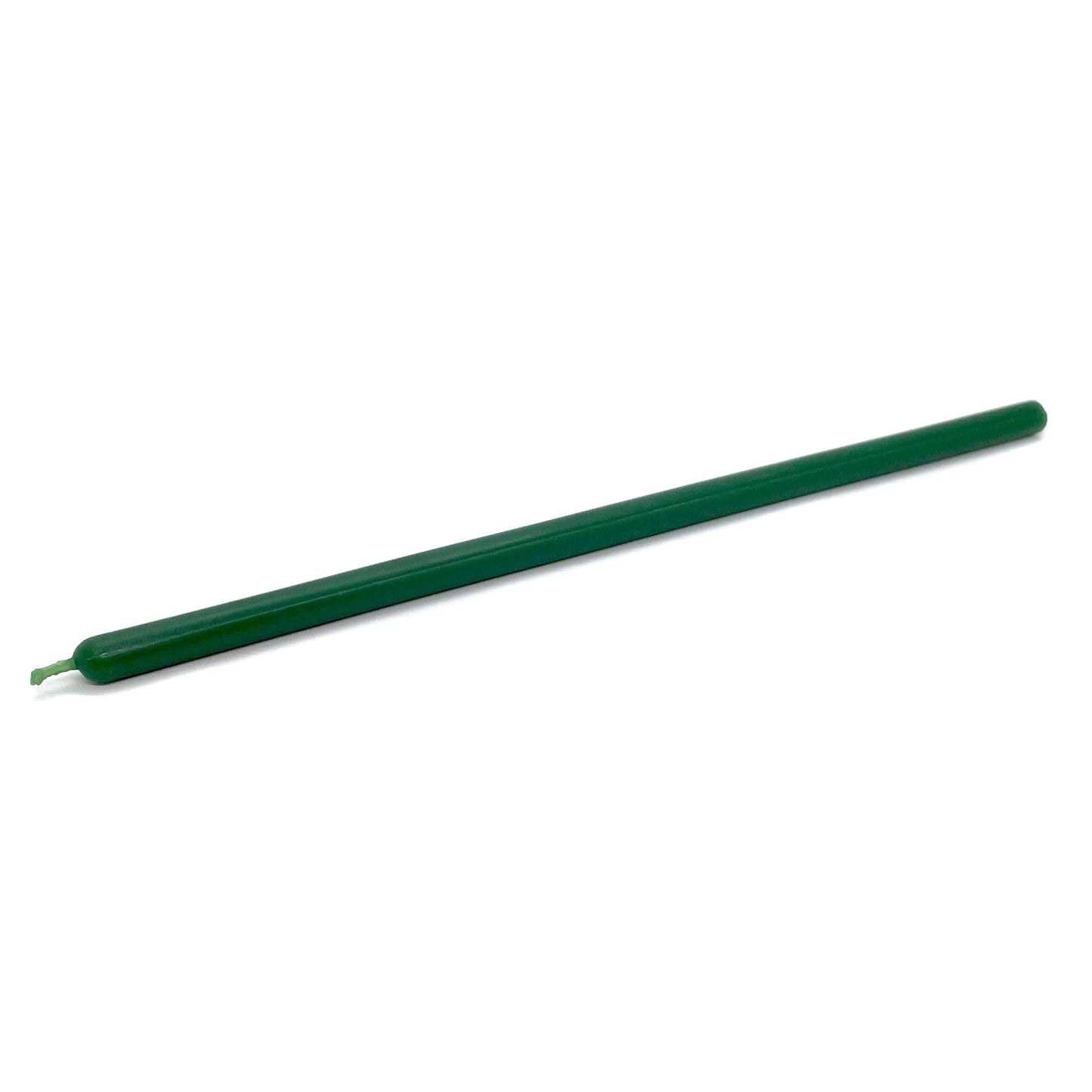 Thin Feast Day Candle: Green (10.5 in)