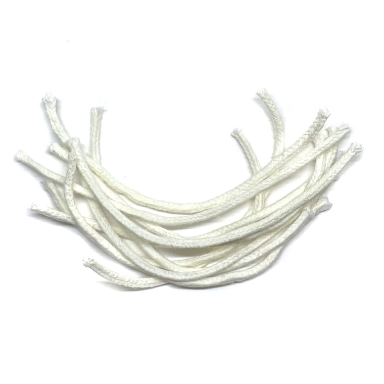 Braided Lamp Wicks: 10