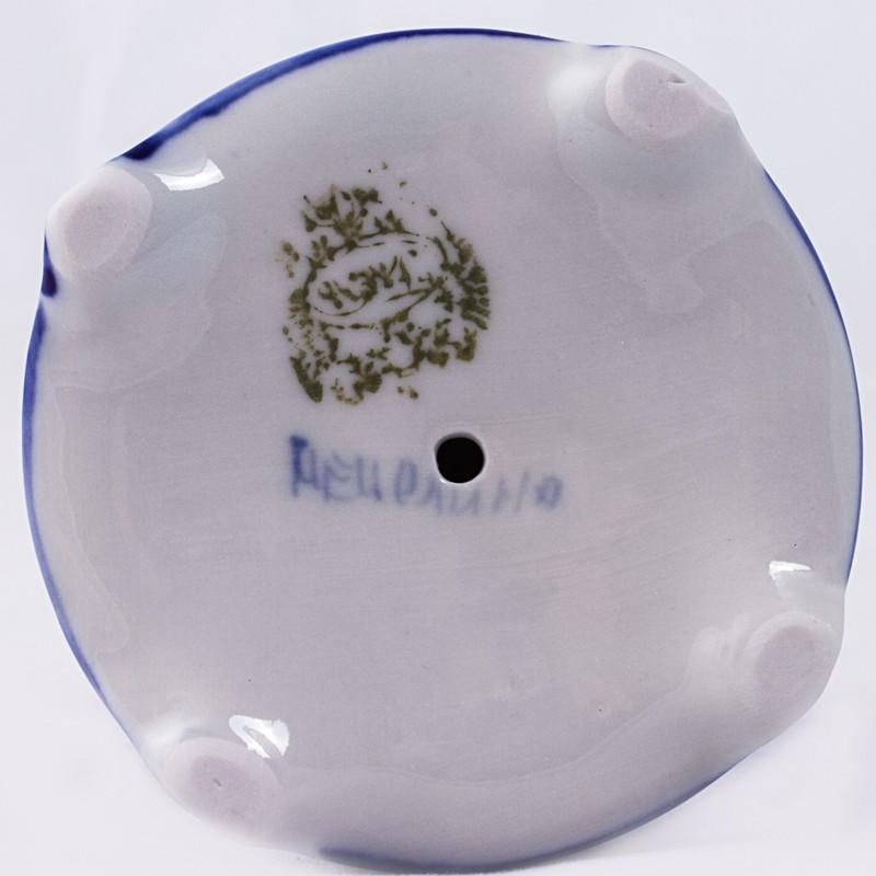 Gzhel Porcelain Egg Stand