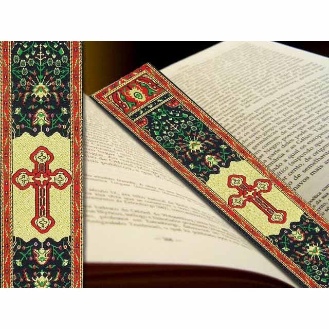 Tapestry Bookmark: Red Cross