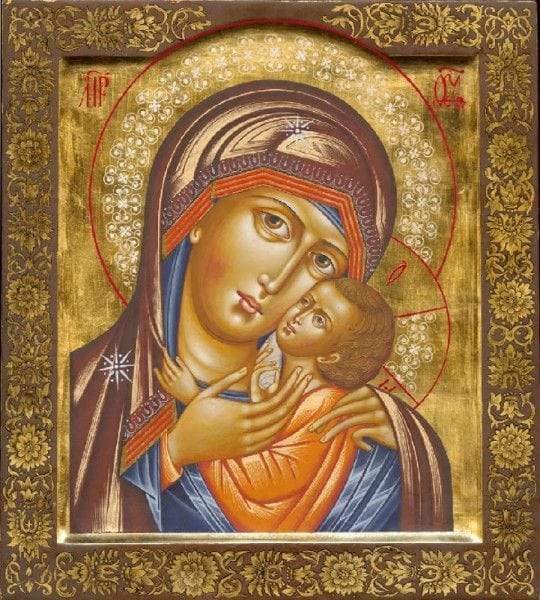 Mother of God "of Korsun" Icon (Canvas Print, 12 in)