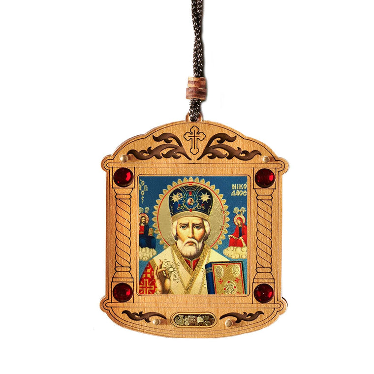 Icon Ornament: St. Nicholas the Wonderworker