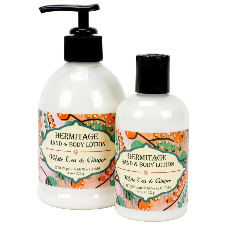 Hand & Body Lotion: White Tea & Ginger