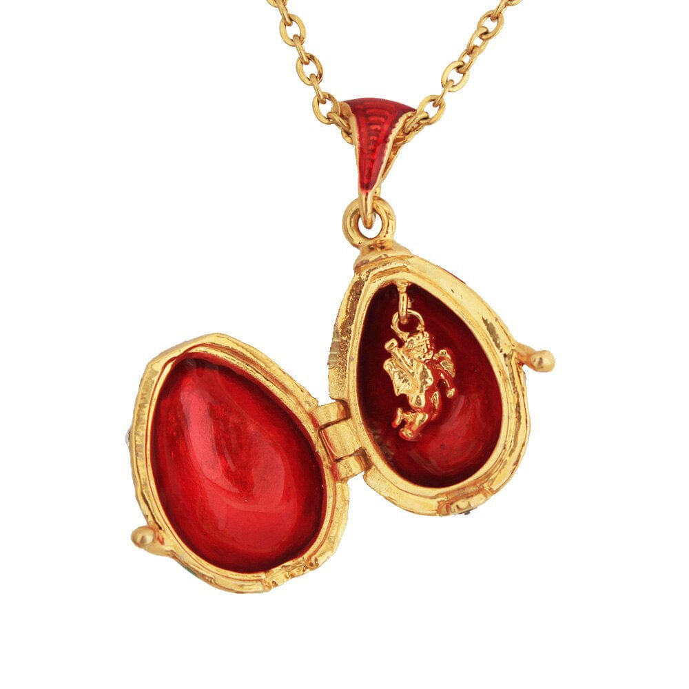 Egg Pendant: Regal Green
