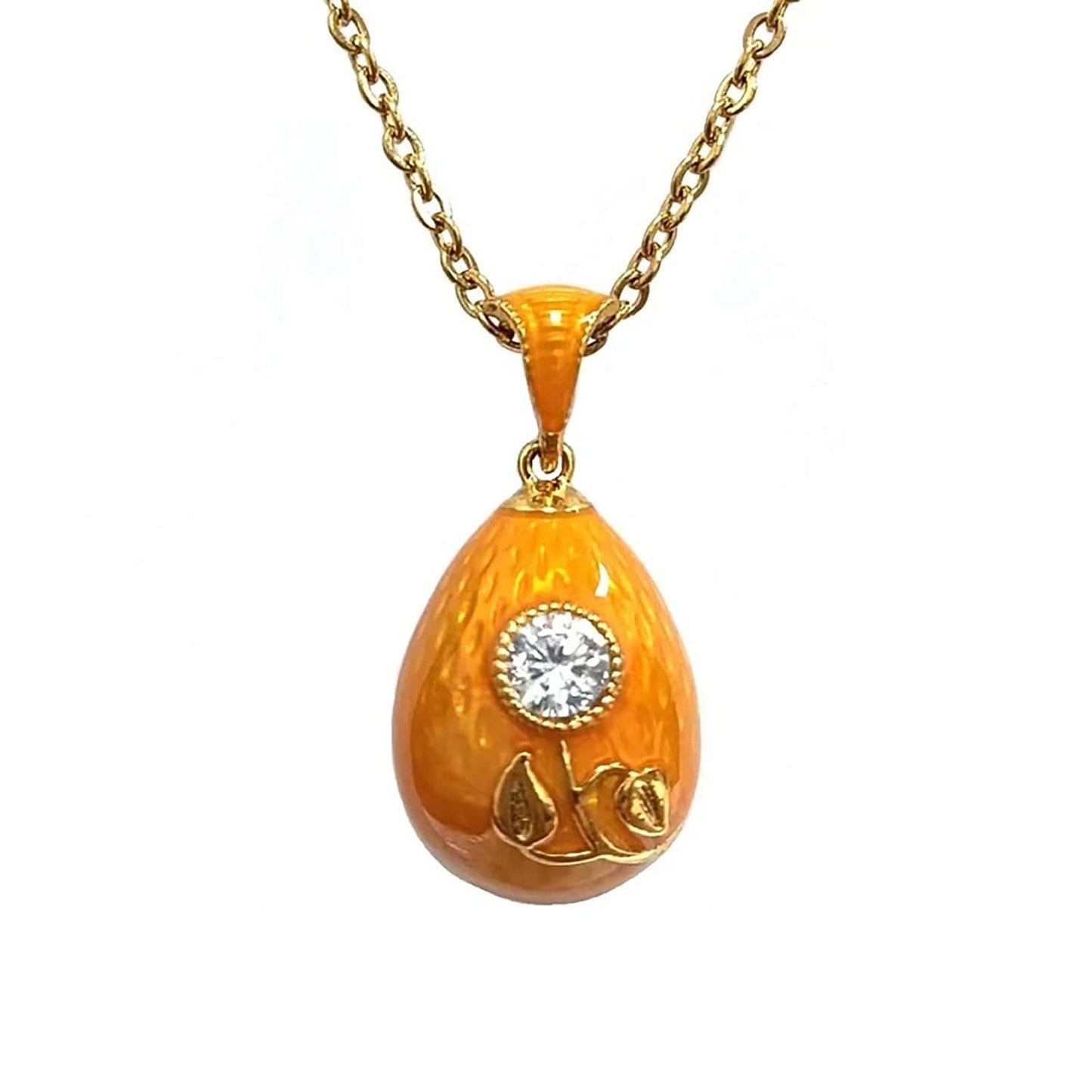 Egg Pendant: Spring Blossom Yellow
