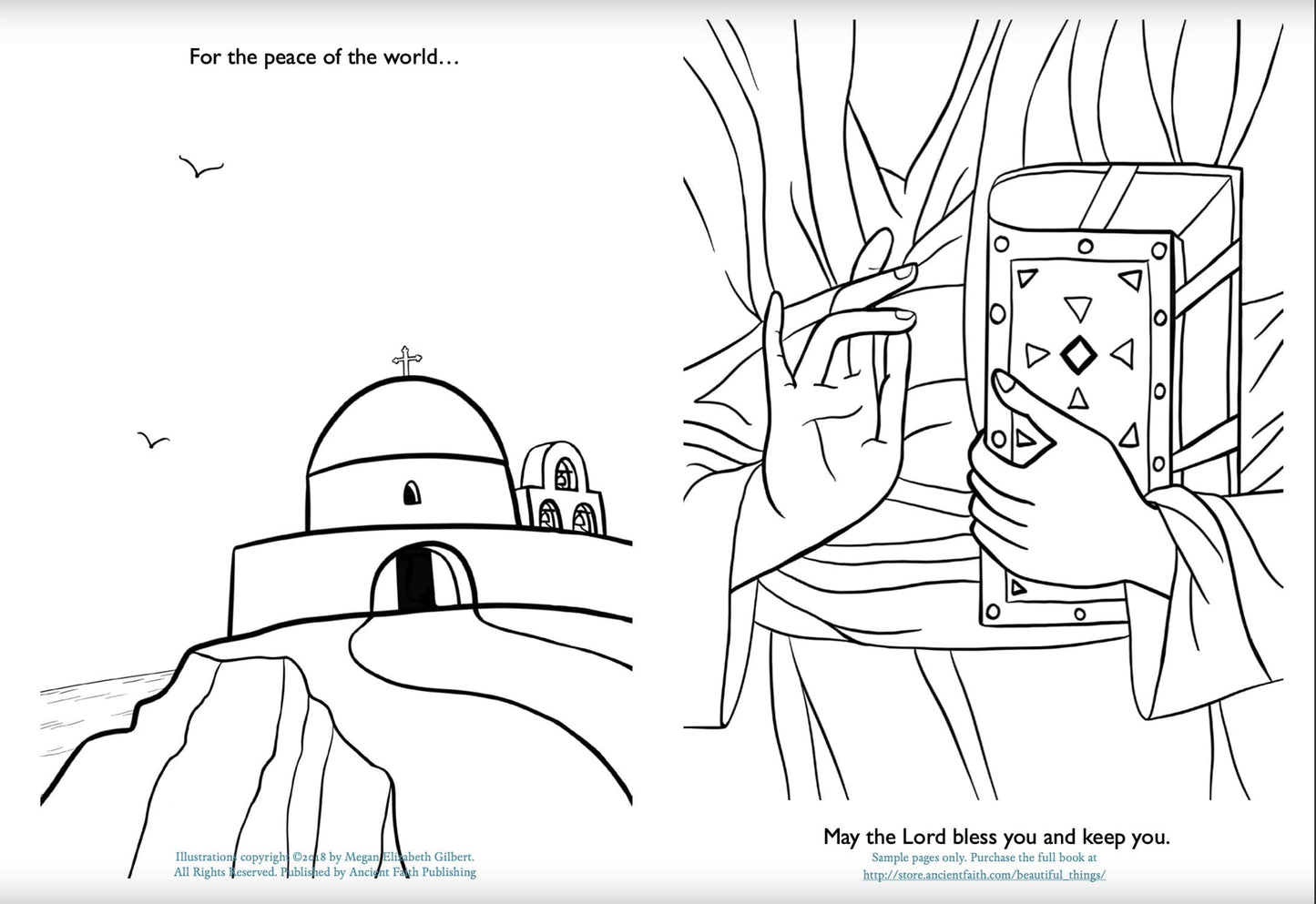 Beautiful Things: An Orthodox Coloring Book for Children