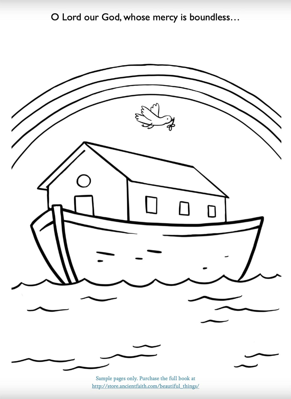 Beautiful Things: An Orthodox Coloring Book for Children